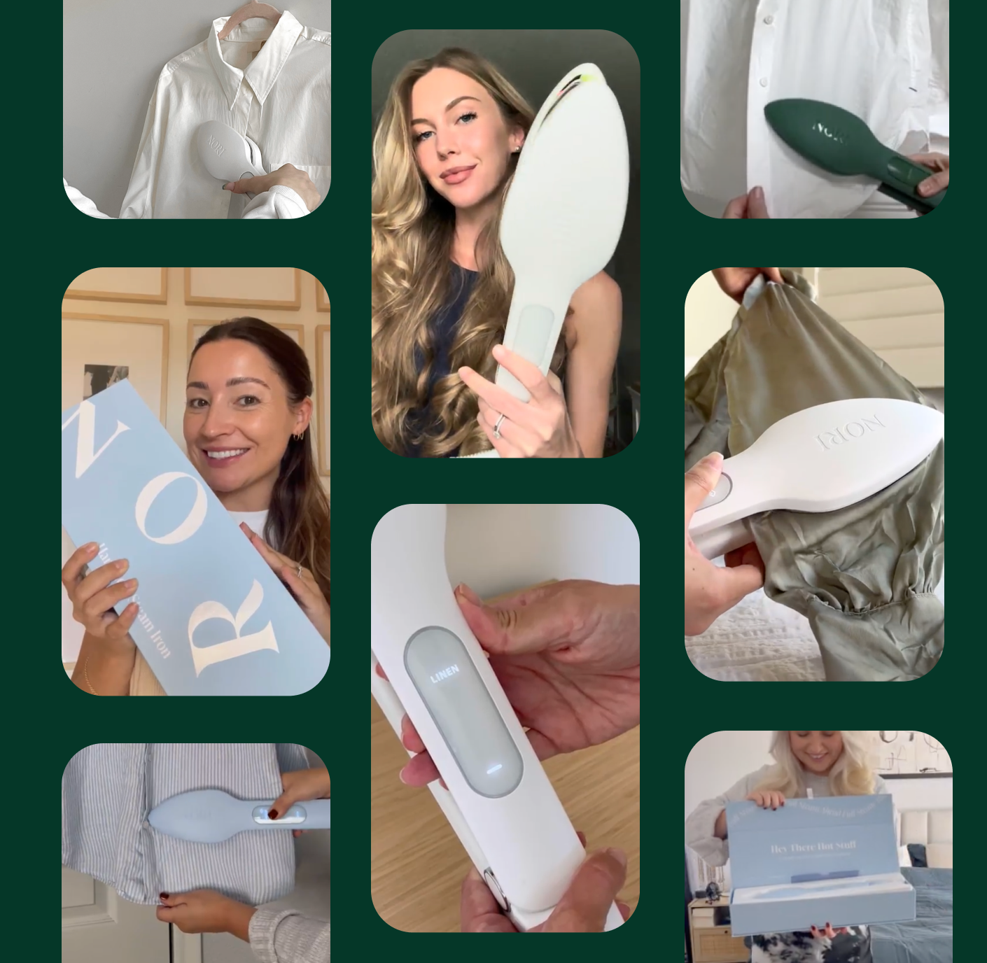 Nori Best Steam Iron and Fabric Shaver for Clothes Nori Press