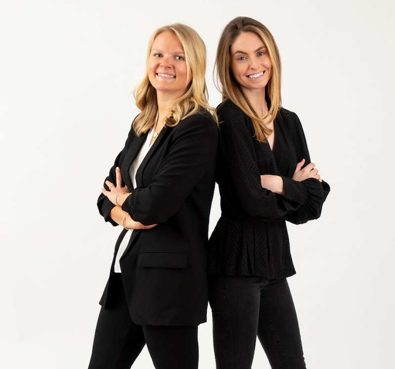 Co-Founders of the Nori Steam Iron: Annabel and Courtney 
