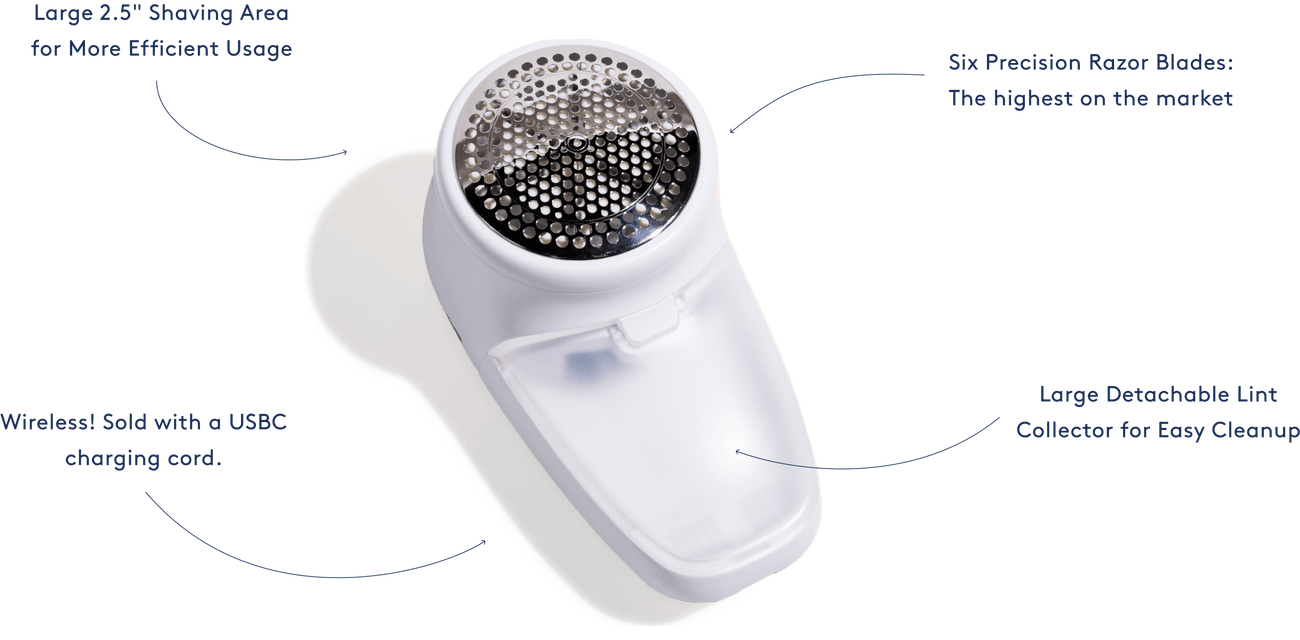 Nori Trim Best Fabric Shaver & Pill Remover Clothes Looking Their Best